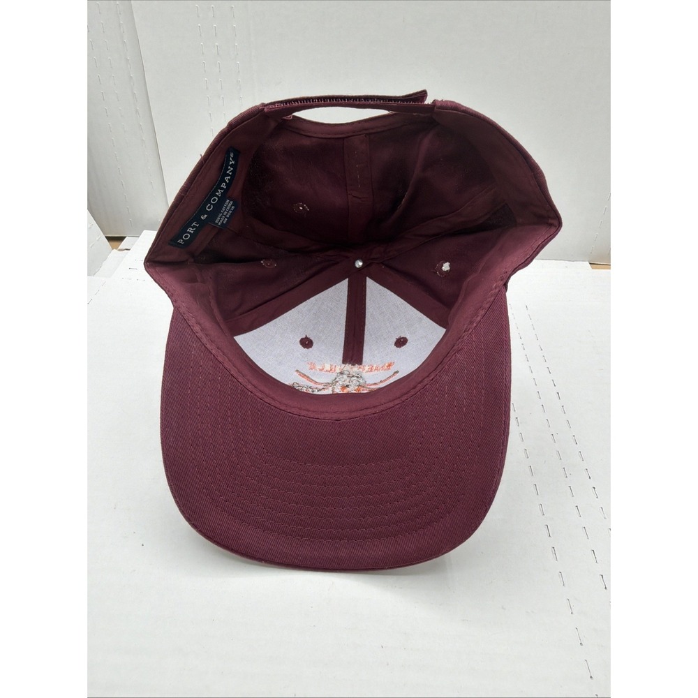 Emeryville Trader Vic's Maroon Snap Back Hat - Picture 9 of 11